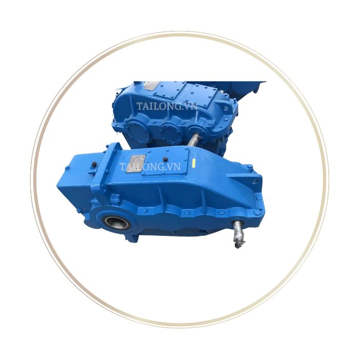 Hộp giảm tốc bánh răng trụ trục rỗng ZSCA-600 (TAILONG, Trung Quốc)